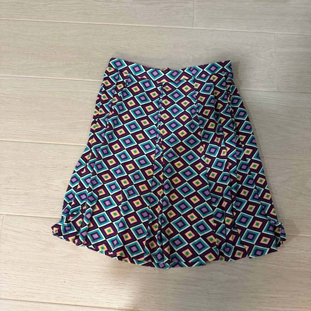 LuLaRoe Multicolor Geometric Skirt